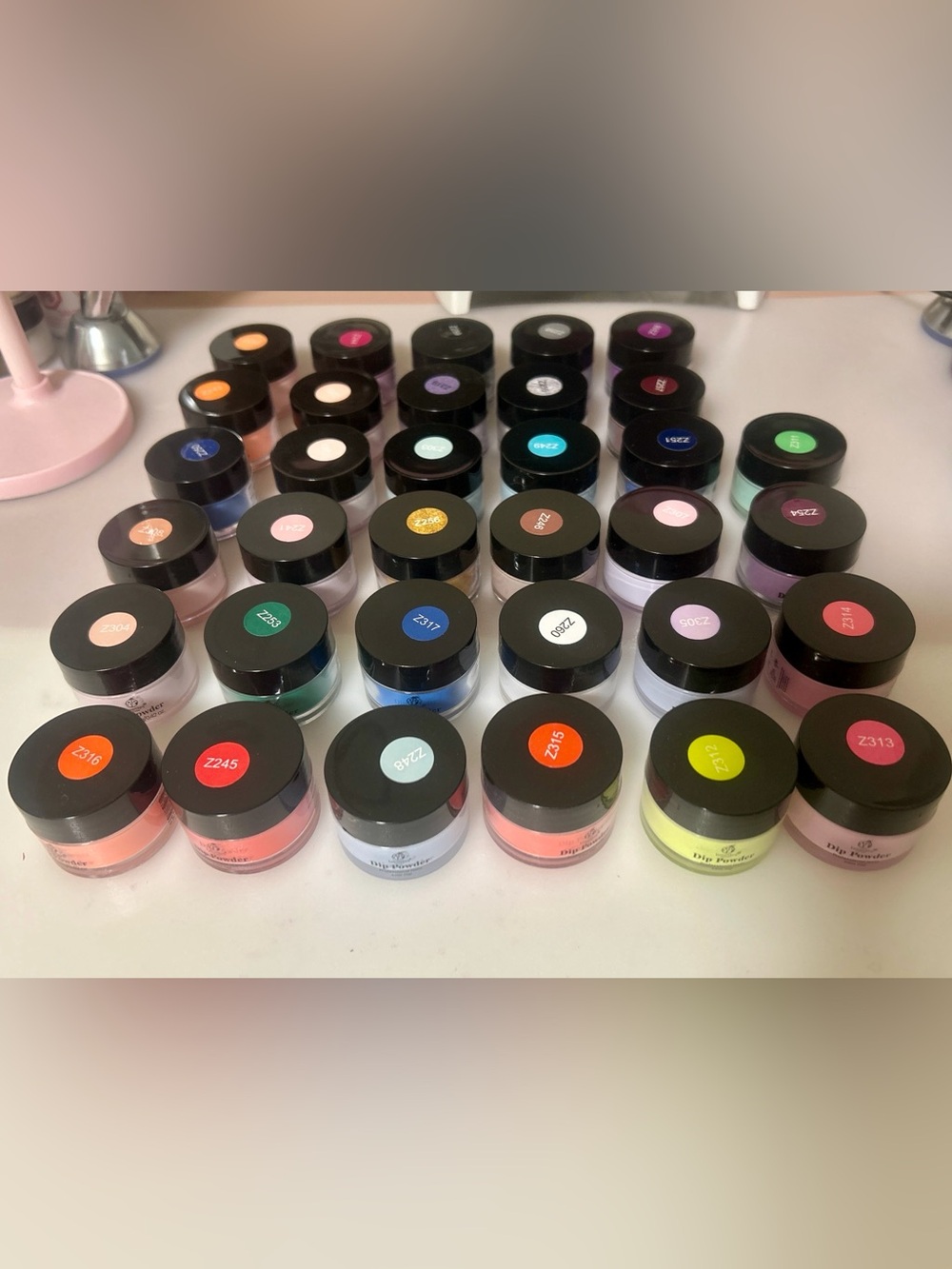 49pc Dip Powder Nail Kit Bundle Beetles Azure Beauty + Liquids